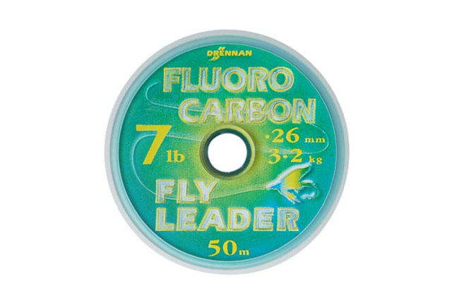 Free p&p environ 5.44 kg Drennan Fluoro carbone FLY LEADER 12 LB 