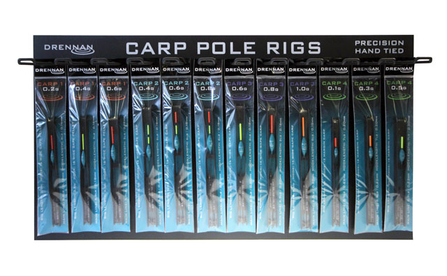 Drennan Carp Fishing Pole Rigs Carp 3 /& Carp 4 Carp 1 Carp 2