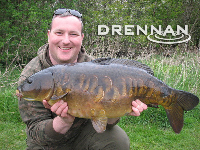 Northamptonshire’s Jamie Cartwright caught this gorgeous Mirror Carp from a secret lake last week!