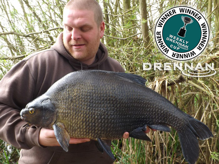 Paul ‘Dougie’ Douglas – manager of Carping Capers in Northampton – won a weekly Drennan award in Angling Times for a recent catch of specimen Bream!