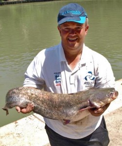 Mark with Colin The Catfish!