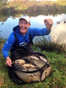 Jon and Lee had a great next-peg battle with less than a fish separating them after five hours!