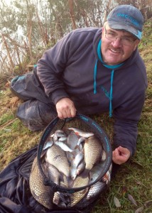 Wayne Swinscoe showed his class with this section-winning catch of roach, skimmers and F1s.