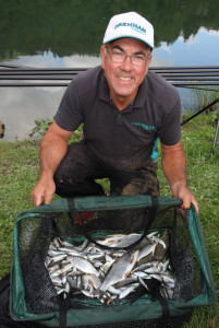 Alan Scotthorne caught over 400 bleak in a couple of hours.