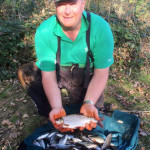 Joff Woodgett's winning catch.