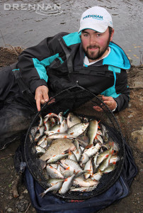 James Dent's Day One winning catch.