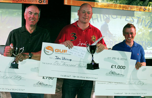 The top three: (From left) Alan Scotthorne, John Whincup and Paul Holland. Picture courtesy of www.news-reel.com