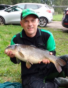 This surprise 11lb 8oz carp helped Pete Morris to the win.