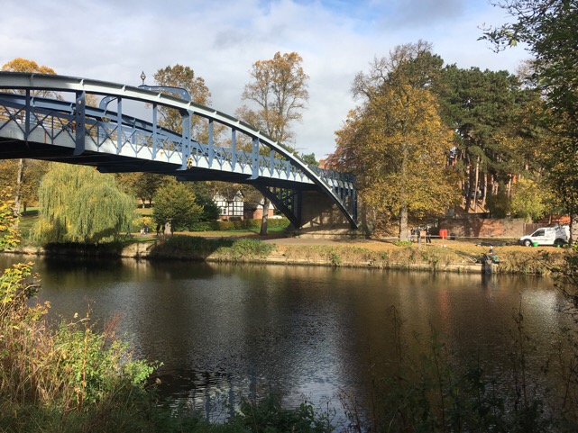 River Severn at Shrewsbury. 