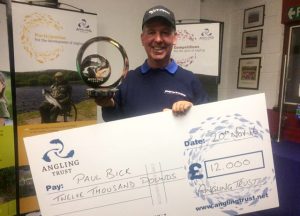 Paul Bick, Riverfest Champion 2016. (Image courtesy of the Angling Trust)